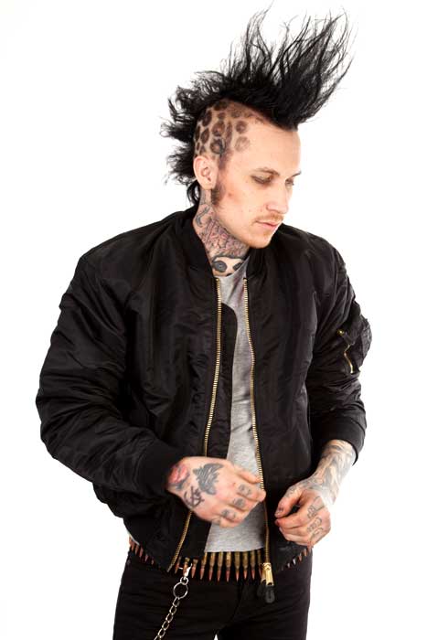 MA 1 Bomber Jacket Black
