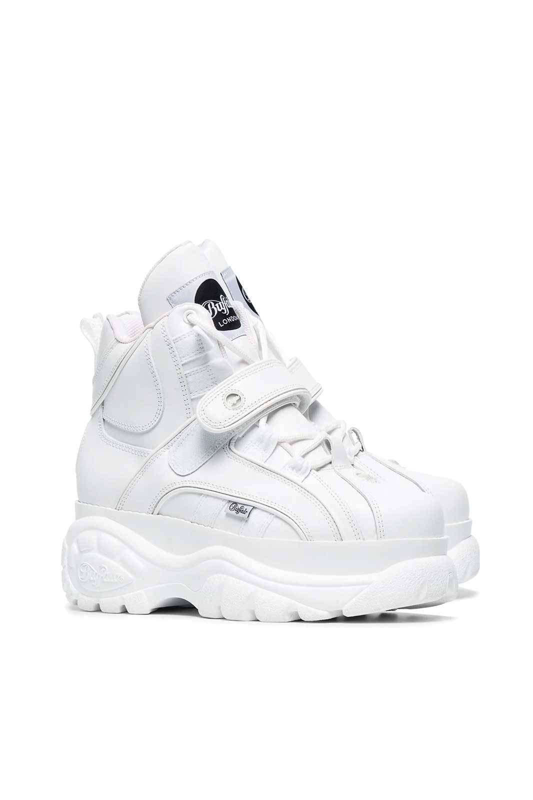 Buffalo 1348 Platform Sneaker White framsida