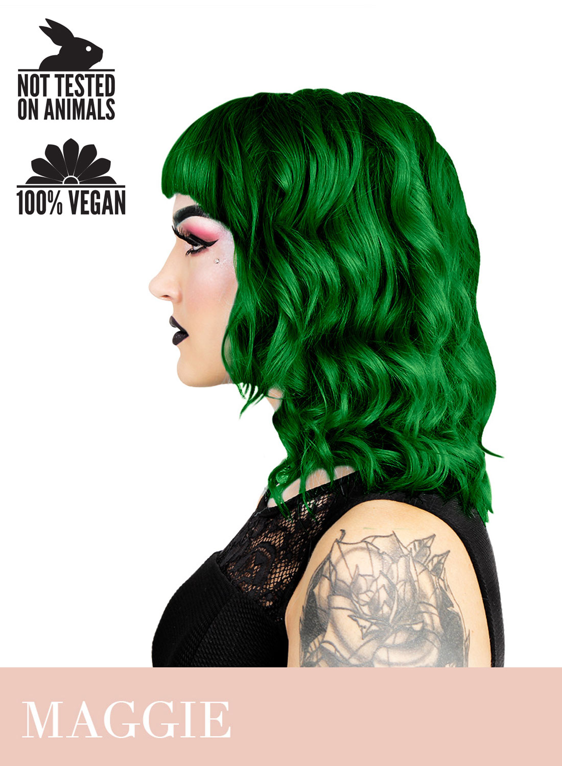 Herman's Maggie Dark Green Hårfärg