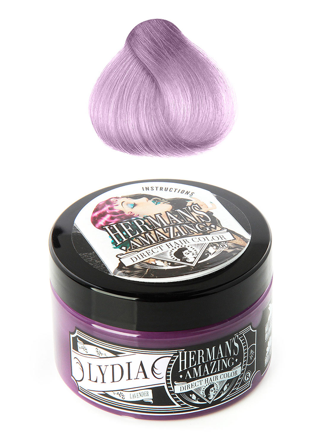 Lydia Lavender hårfärg