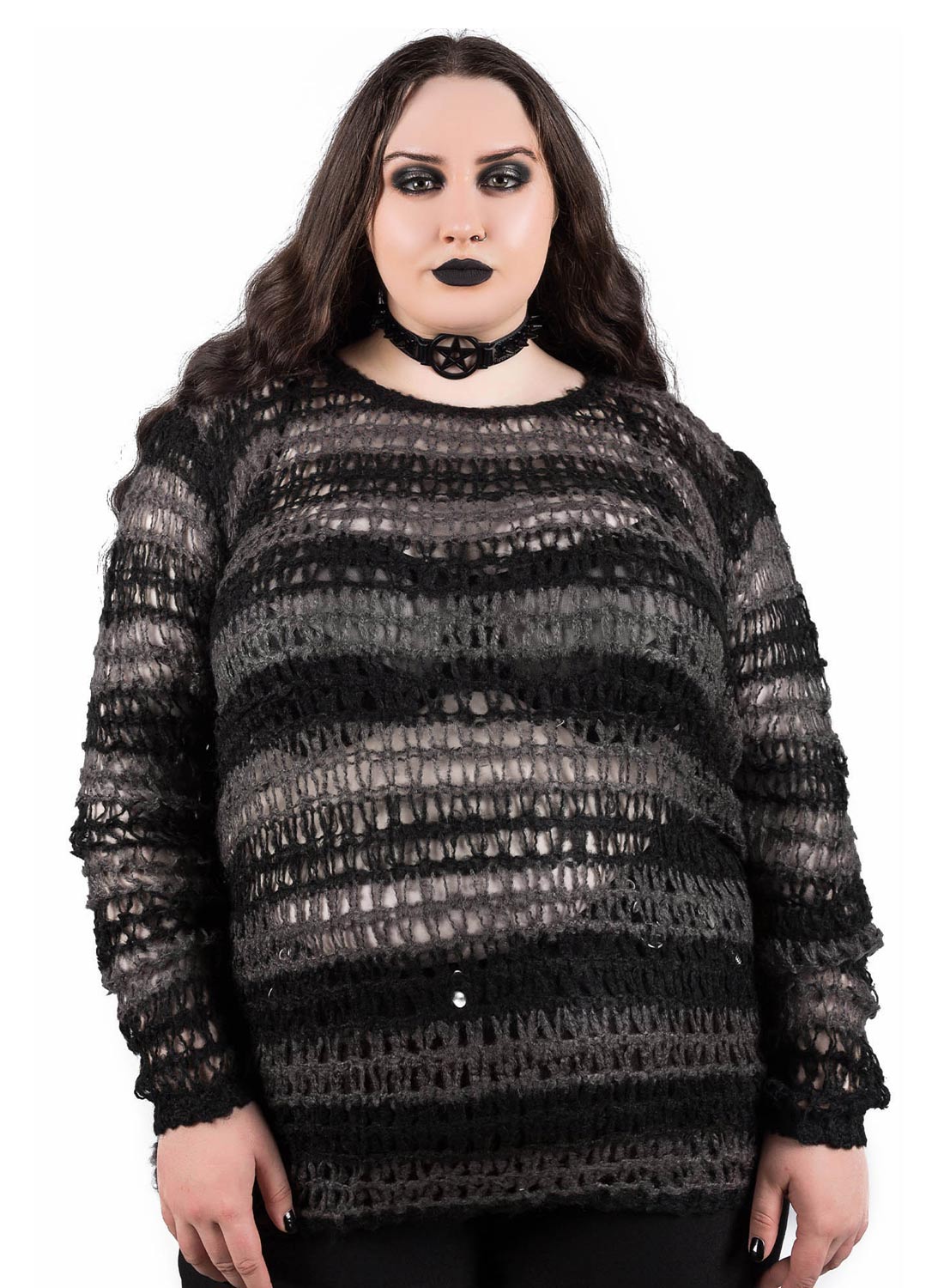 STRANGE DAZE FAUX-MOHAIR TRÖJA - Bild 3