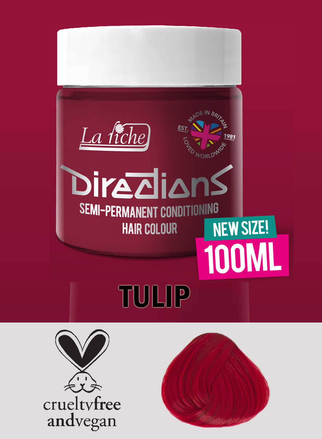 Directions Hair Colour Tulip