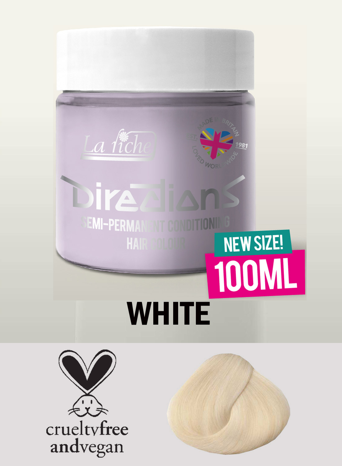 Directions White Toner