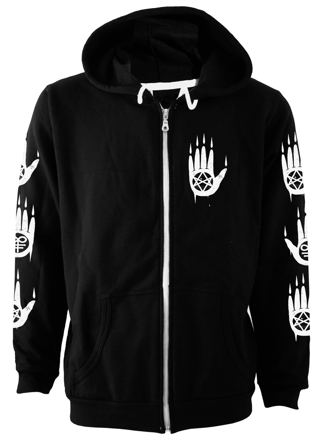 Darkside Occult Baphomet Unisex Hoodie - Bild 2