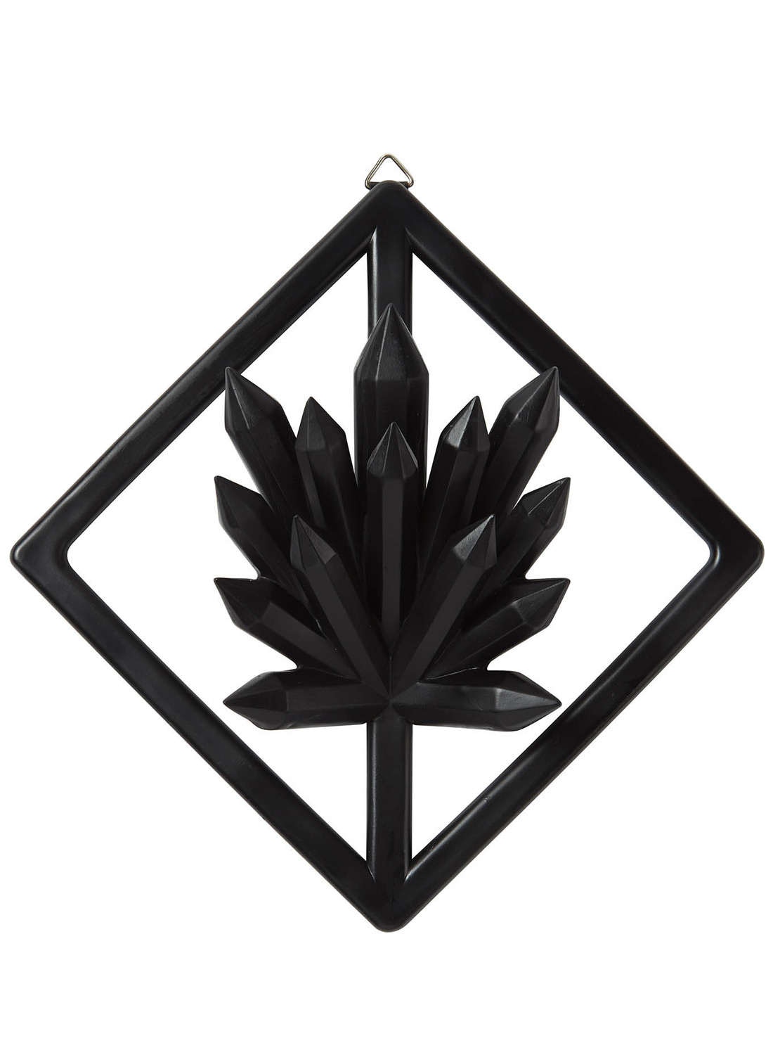 Svart kristall VÄGGHÄNGAREsavrt