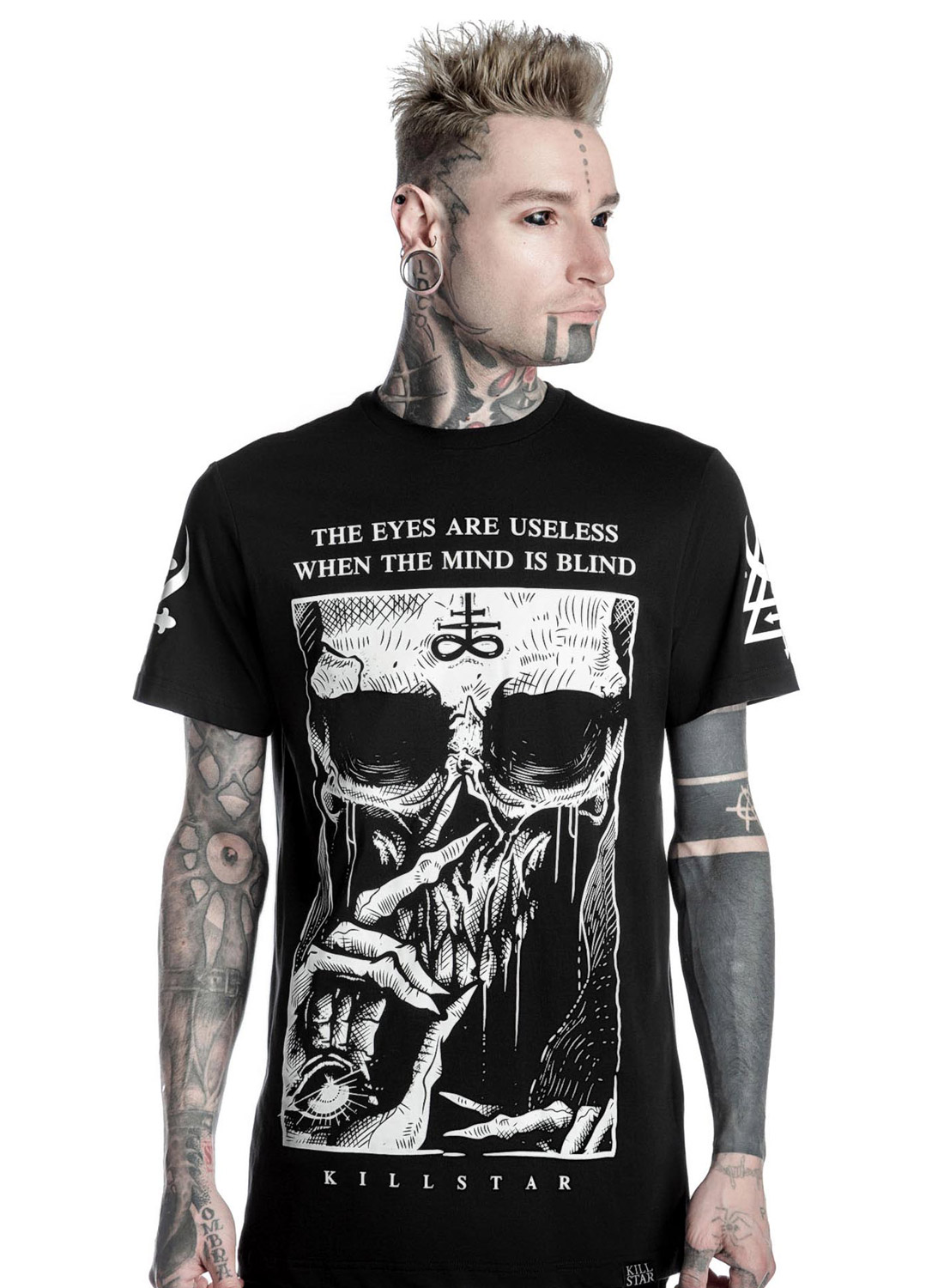 Killstar Blind Mind T-shirt Black