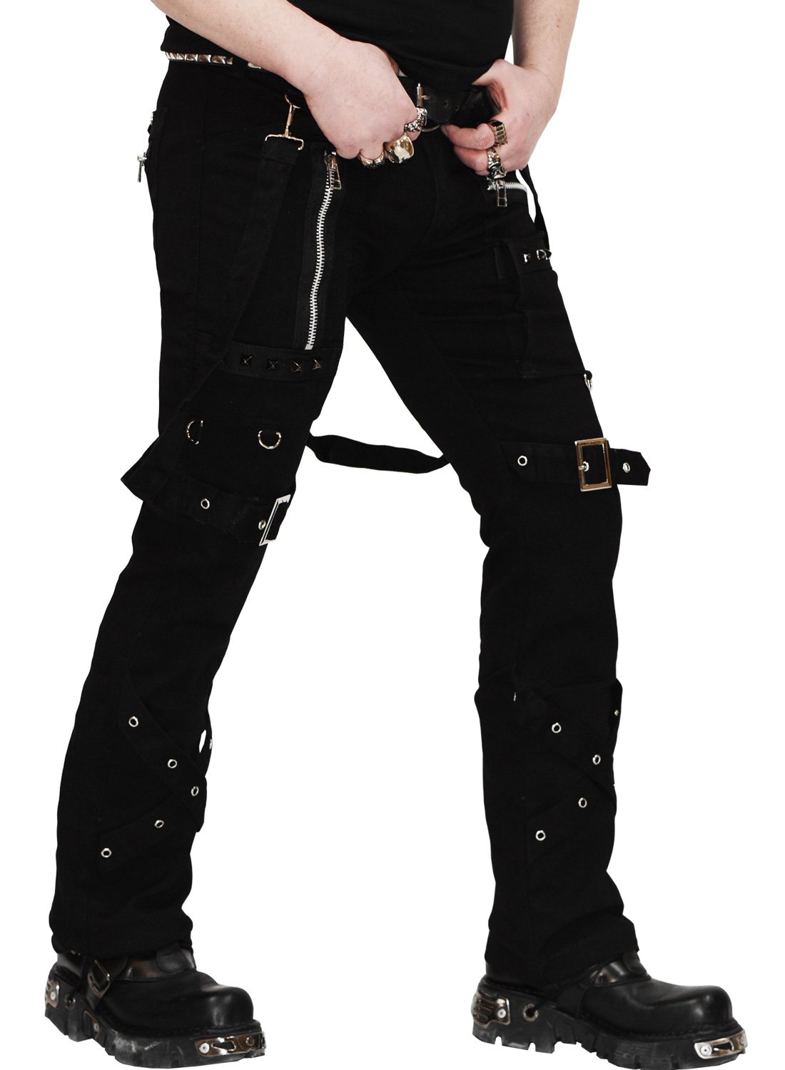 KILLER BONDAGE Trousers Black - Bild 3