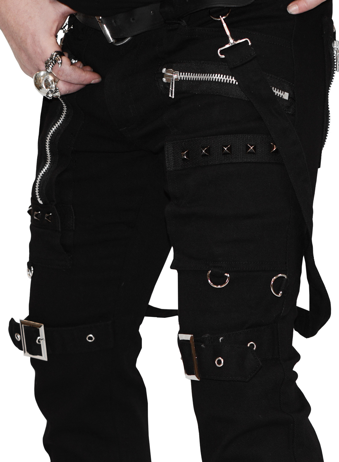 KILLER BONDAGE Trousers Black - Bild 5