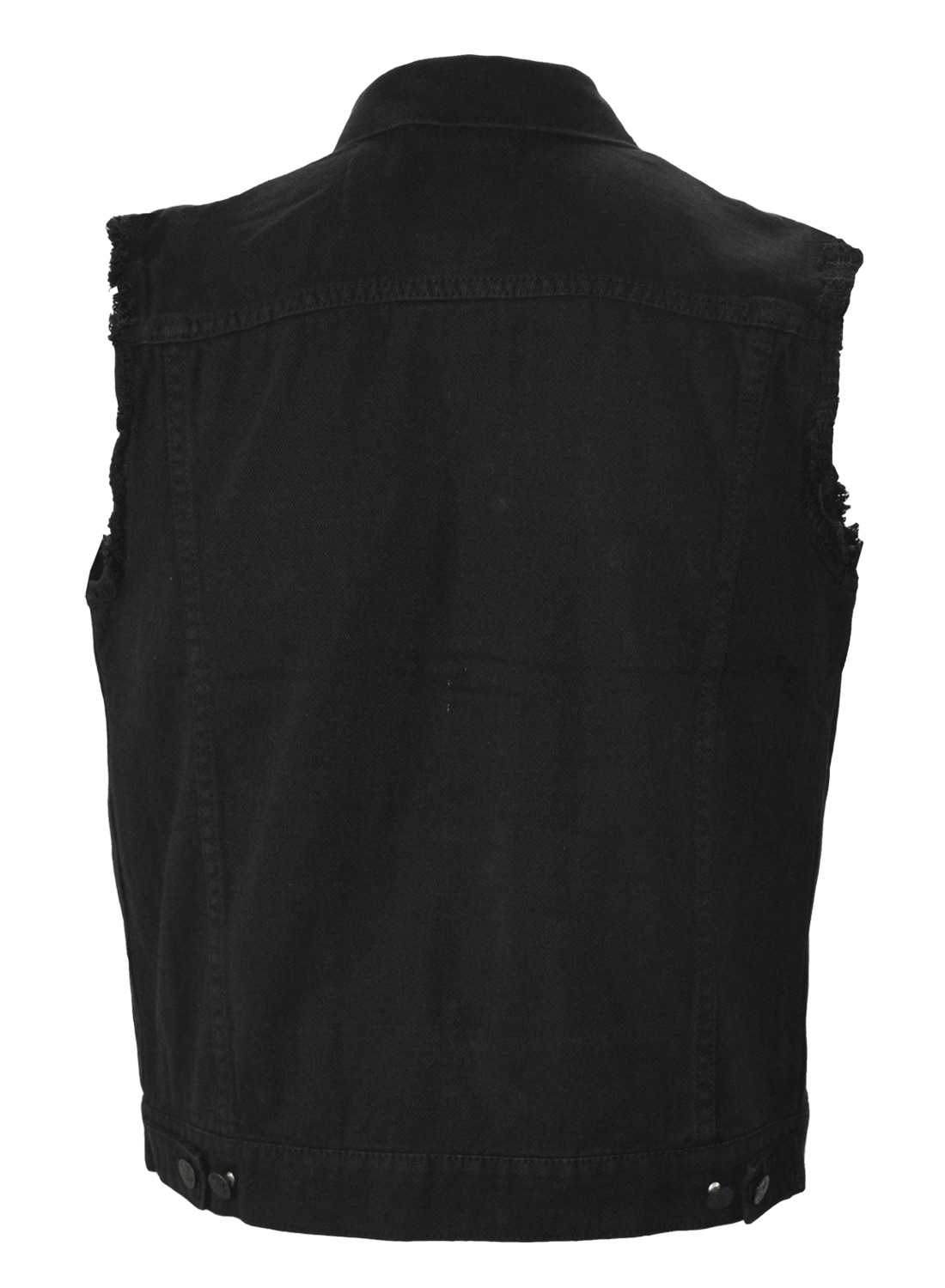 Headbanger Black Denim Vest - Bild 4