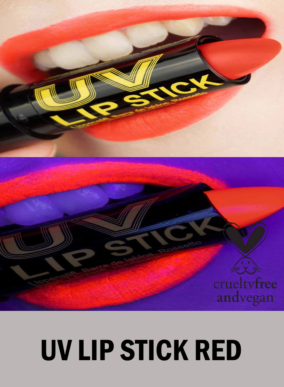 Stargazer UV Lipstick Red