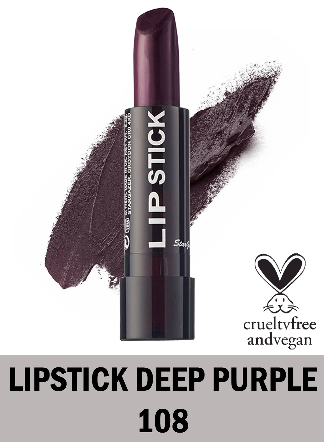 Stargazer Deep Purple Lipstick