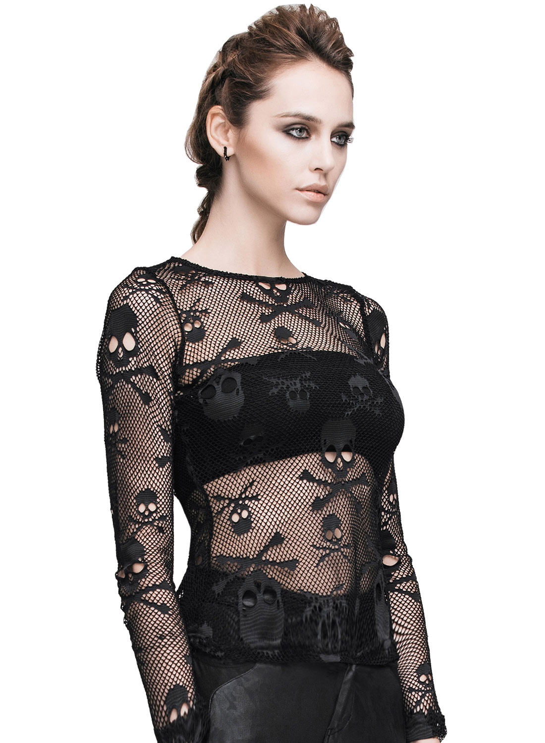 Skeletor Fishnet Top - Bild 2