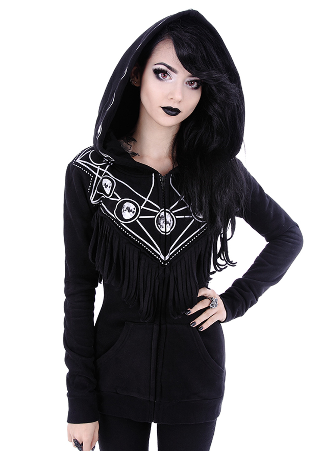 Restyle Moon Geometry Hoodie