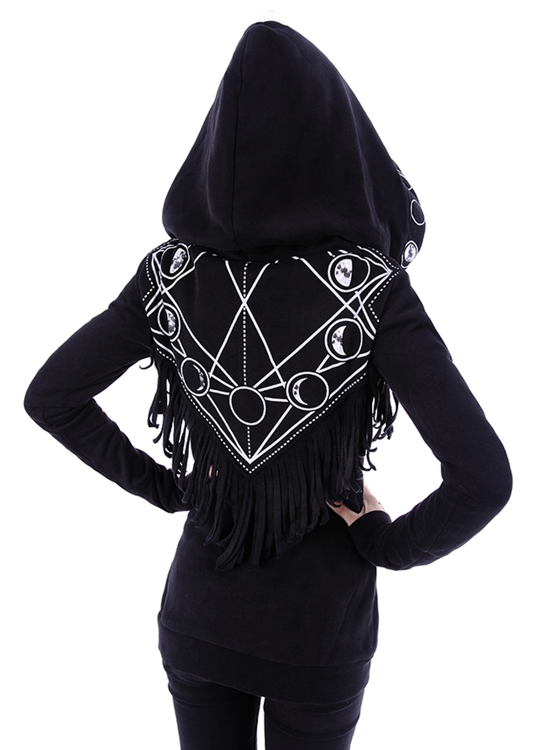 Restyle Moon Geometry Hoodie - Bild 2
