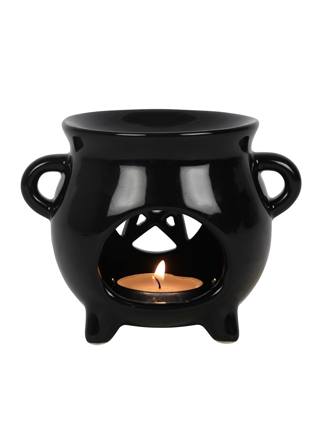 Pentagram Cauldron Oil Burner