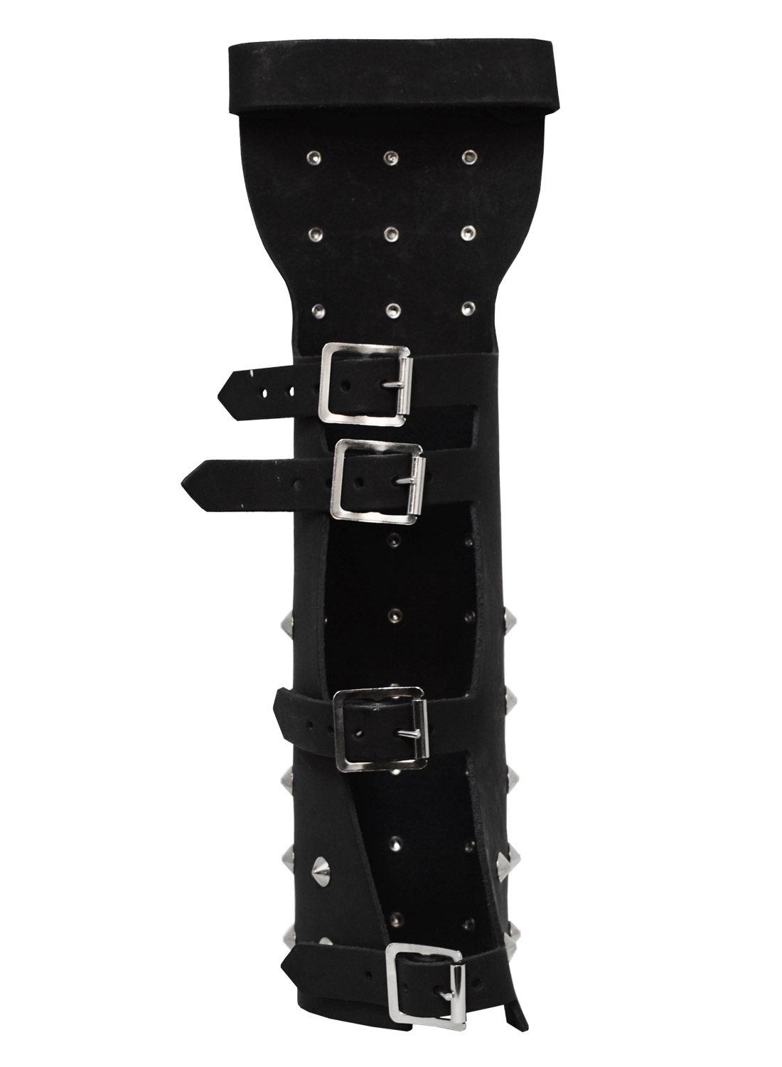 Iron Fist pyramid Leather Wristband