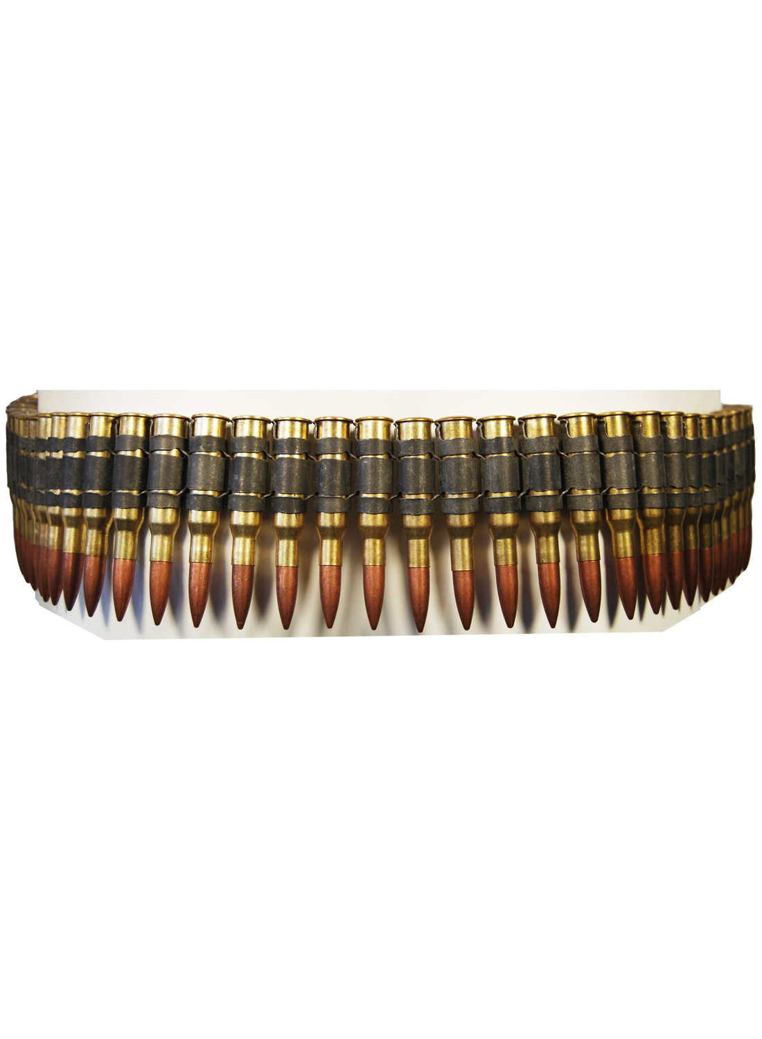 Singel Bullet To Bullet belt brass - Bild 3