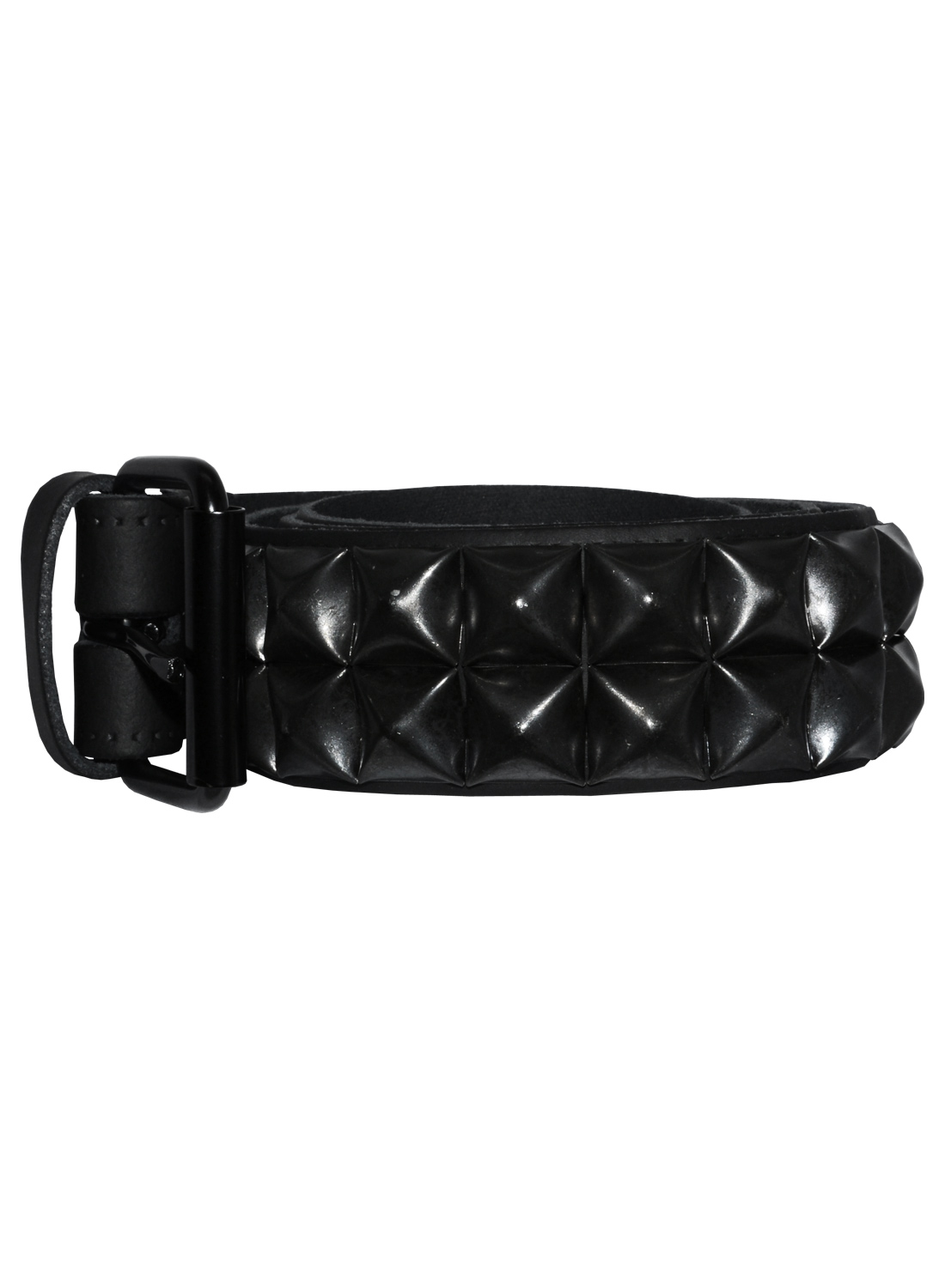 2 row pyramid Belt Black