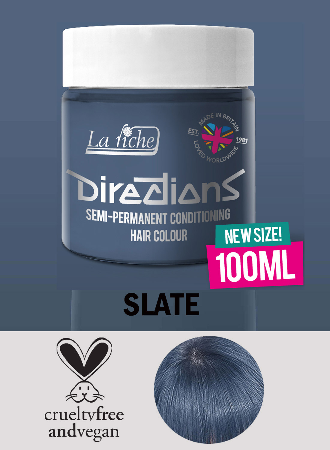 Directions Hair Colour Slate