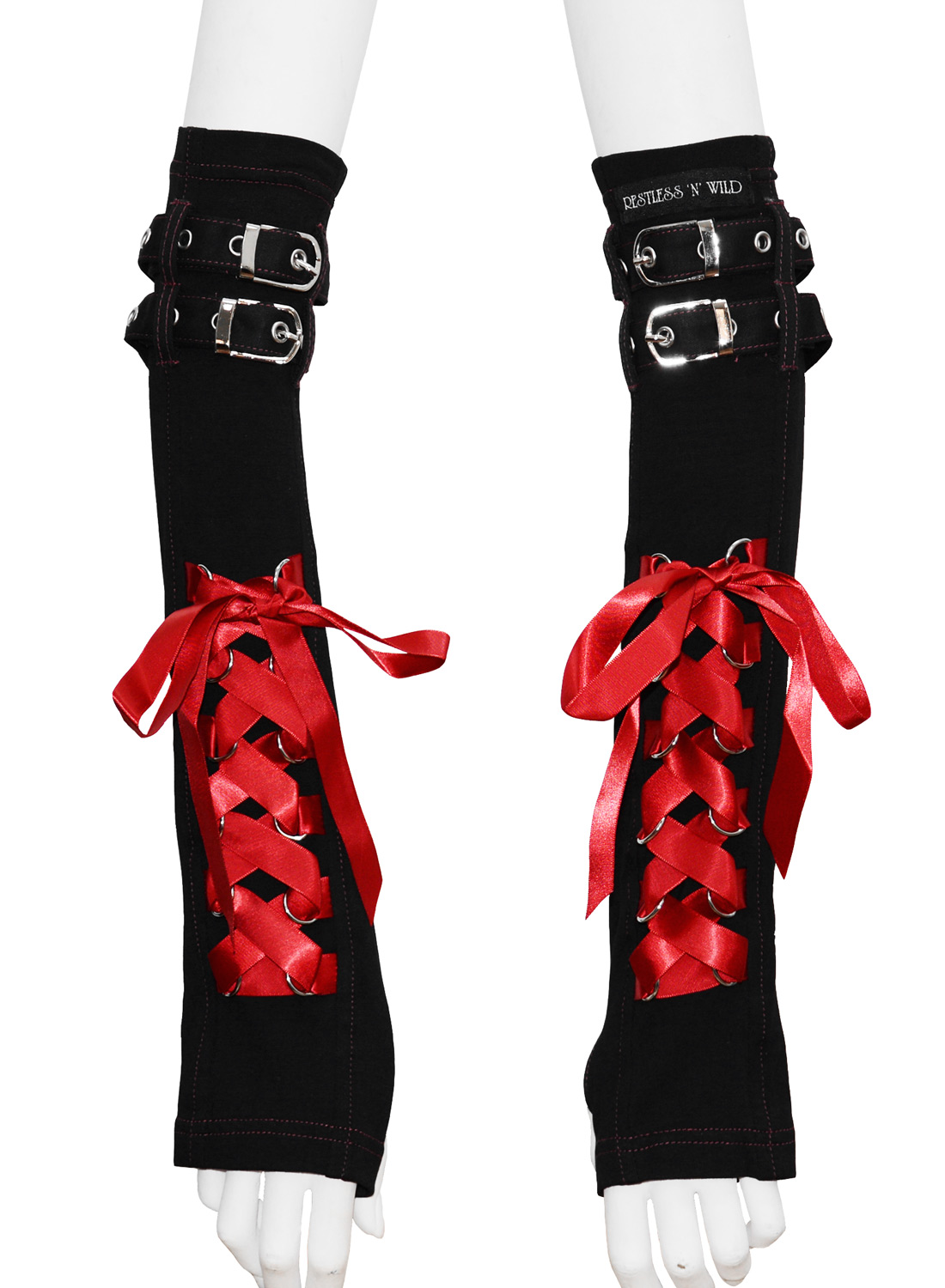 Dolly Red Armwarmers