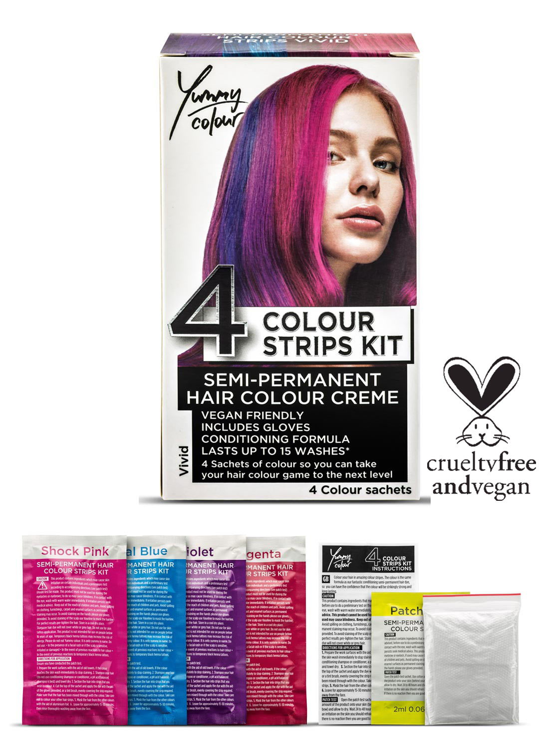 Stargazer Yummy 4 Colour Kit Vivid - Bild 2