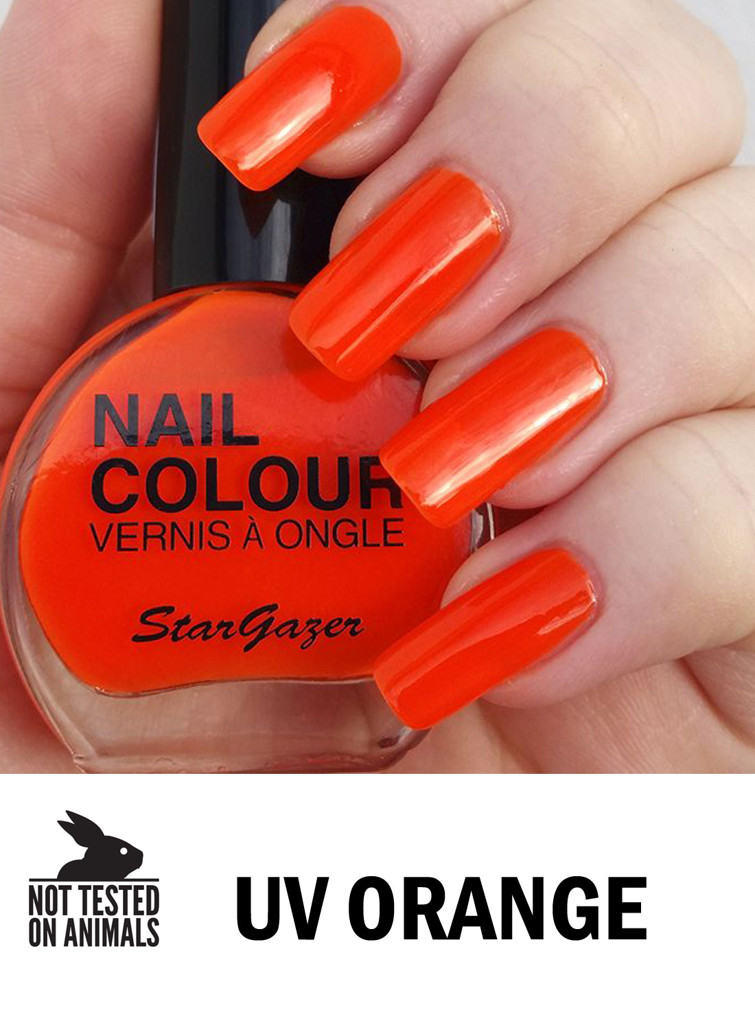 Neon Nail Polish Orange