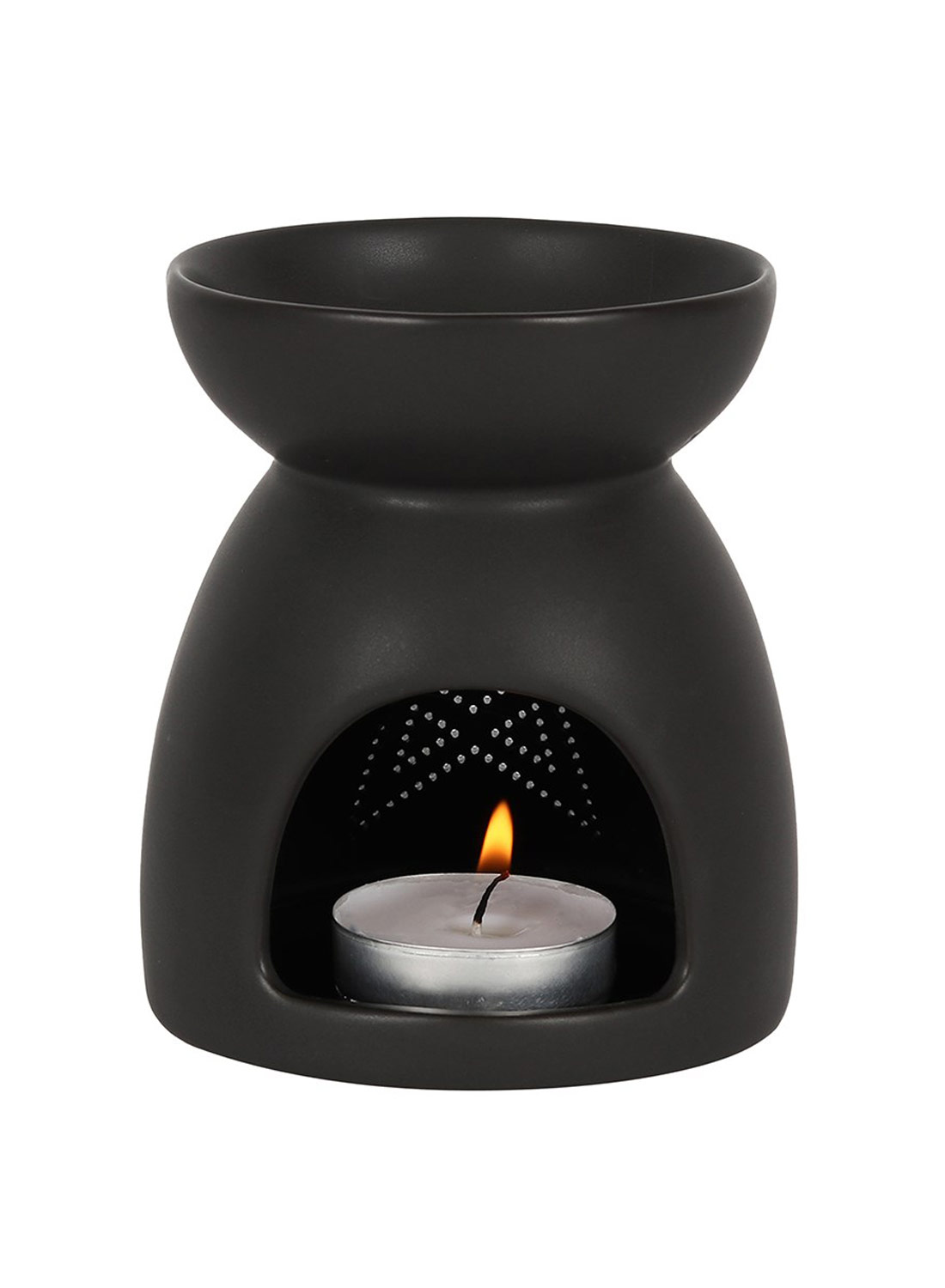 Black Pentagram Oil Burner