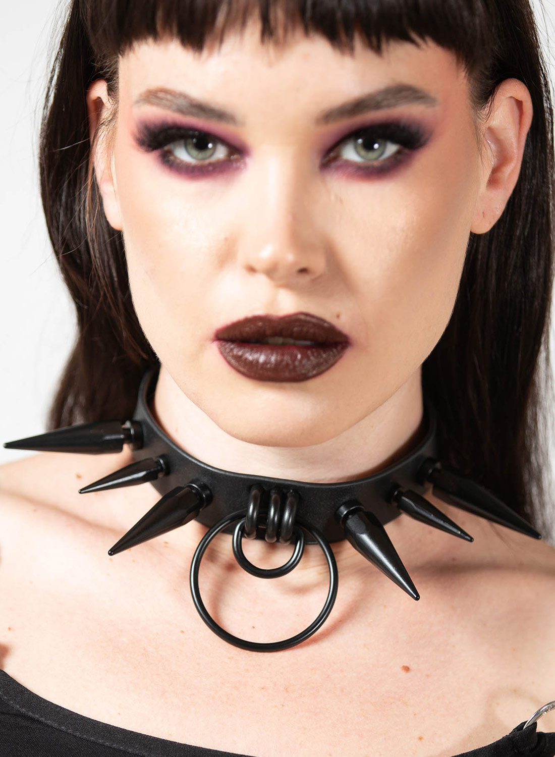 Synchro Spike Black Choker
