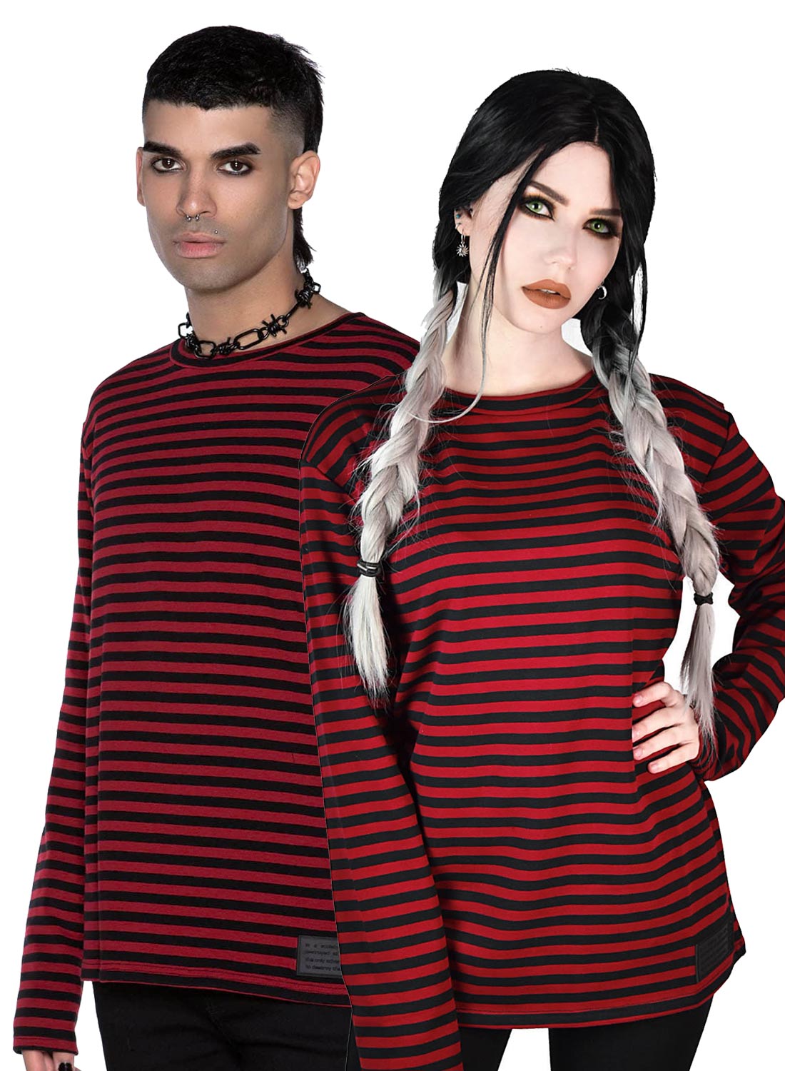 Killstar Lars Long Sleeve Red
