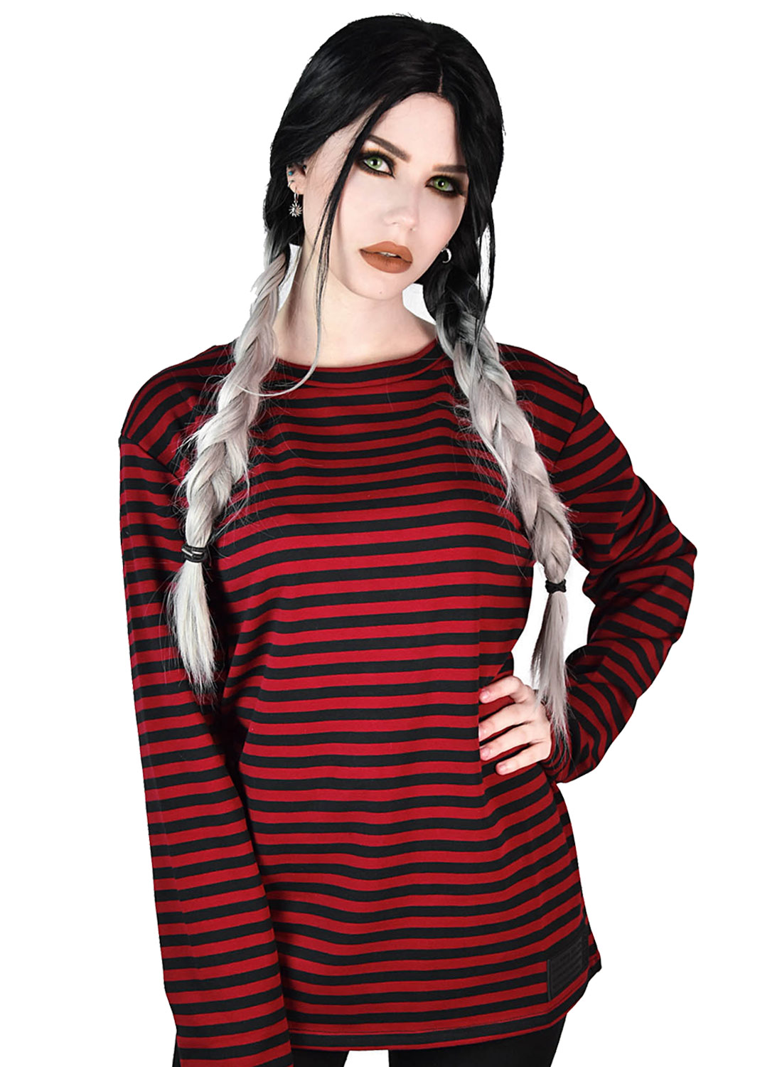 Killstar Lars Long Sleeve Red