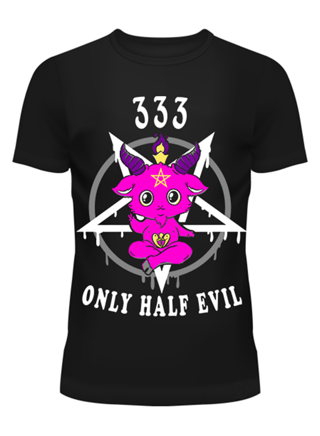 Half Evil Tee
