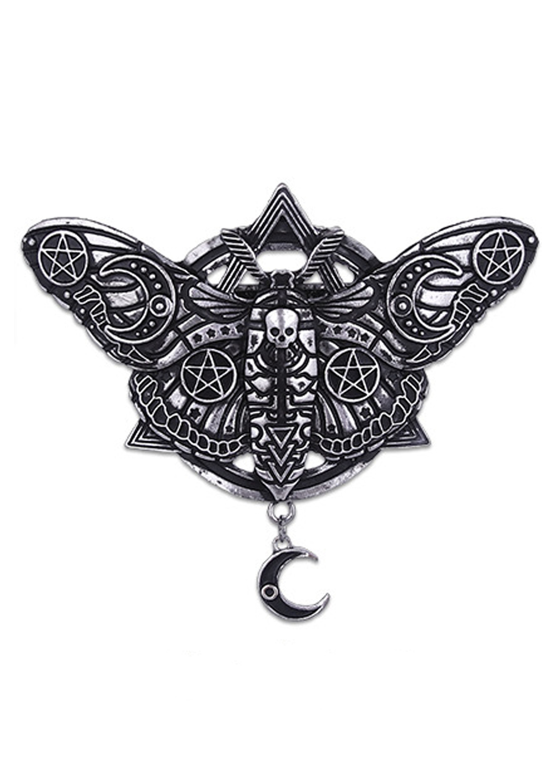 Occult Moth Hairclip