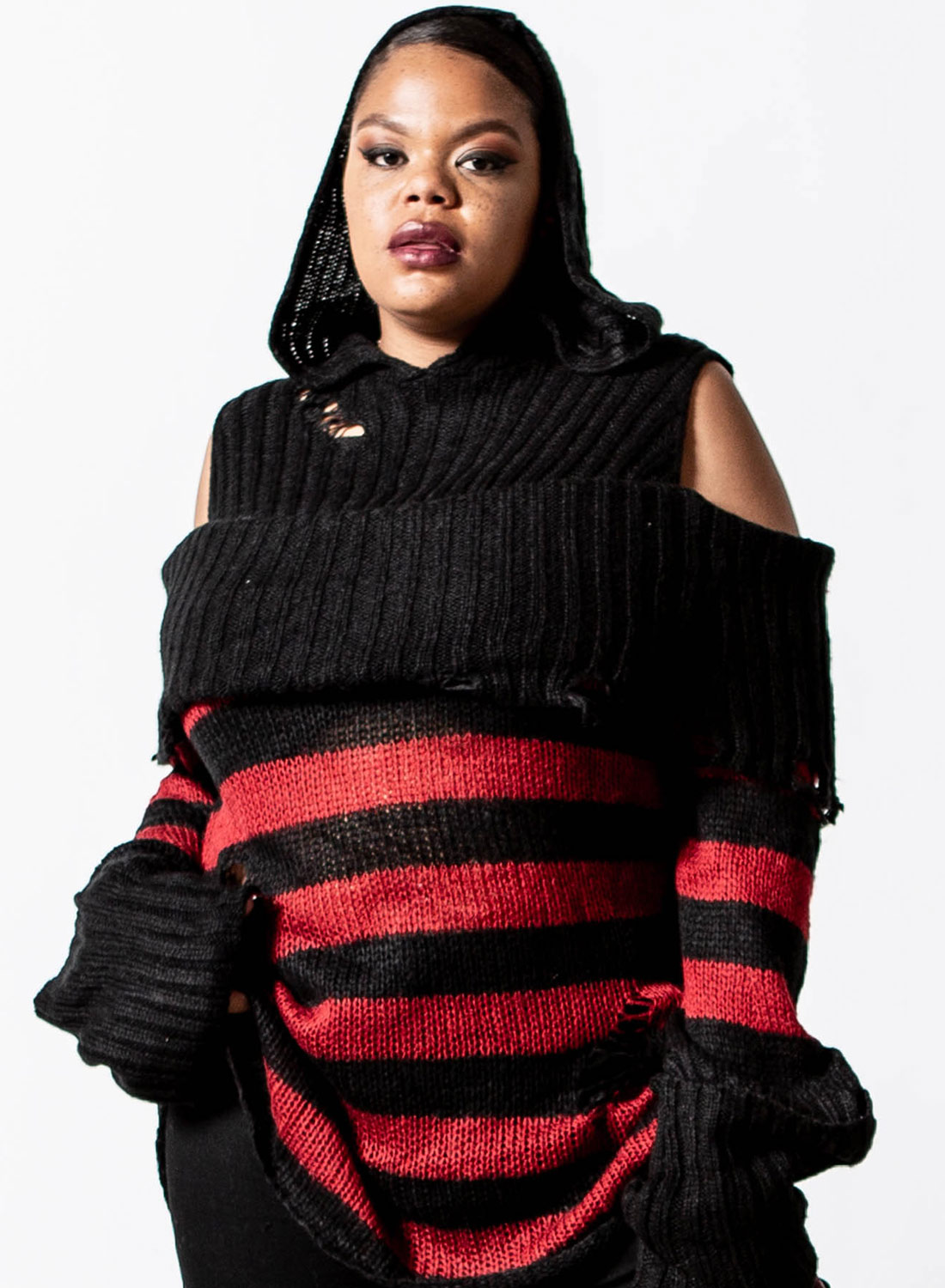 Freddy Hooded Knit Sweater - Bild 2