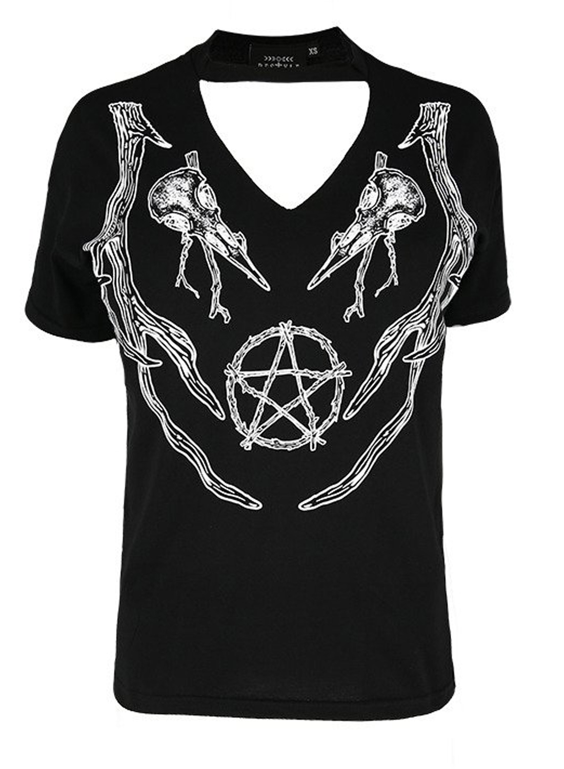 Choker Tee Black Pagan