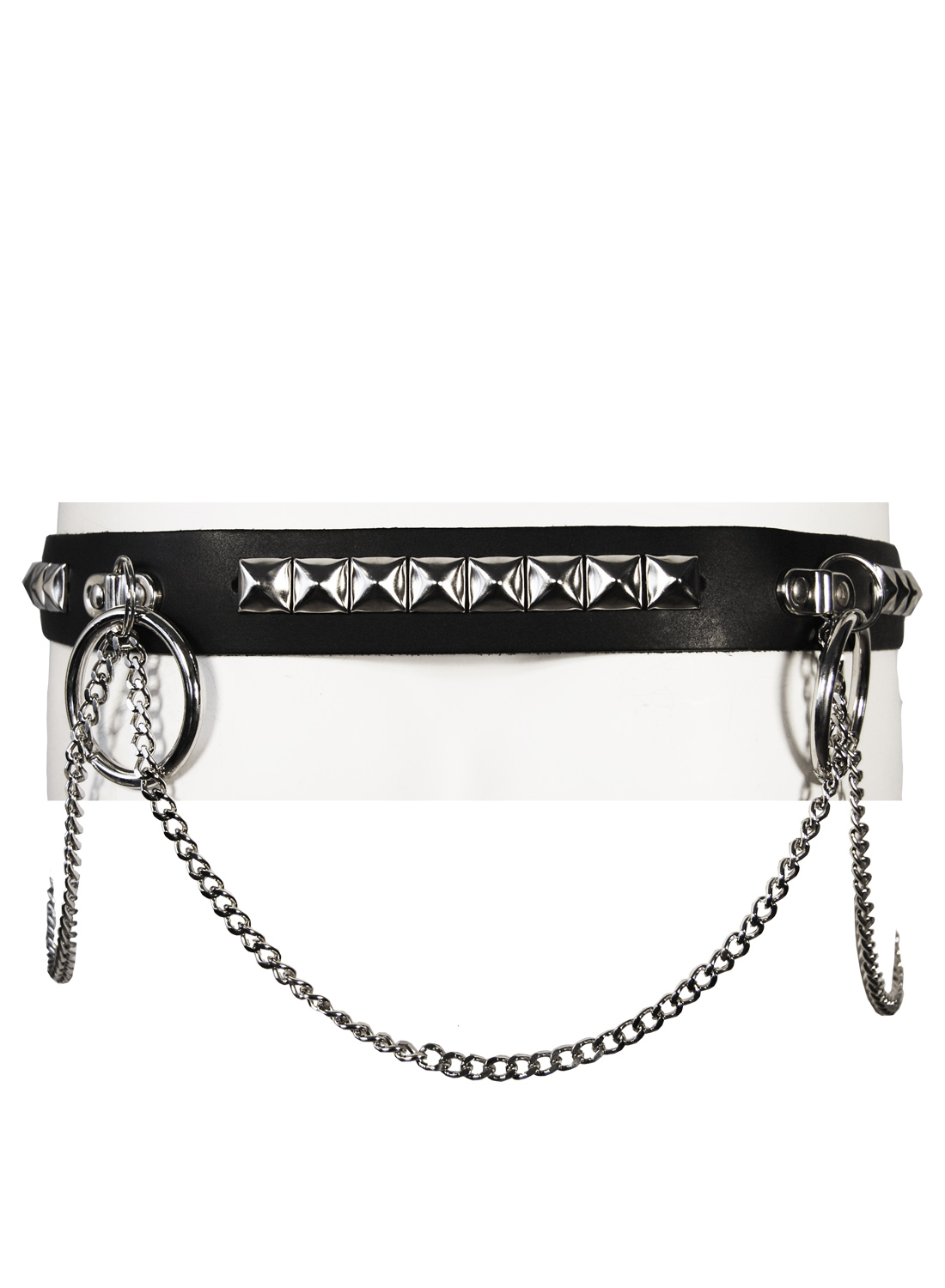 Sid Belt Pyramid+Rings+Kedjor