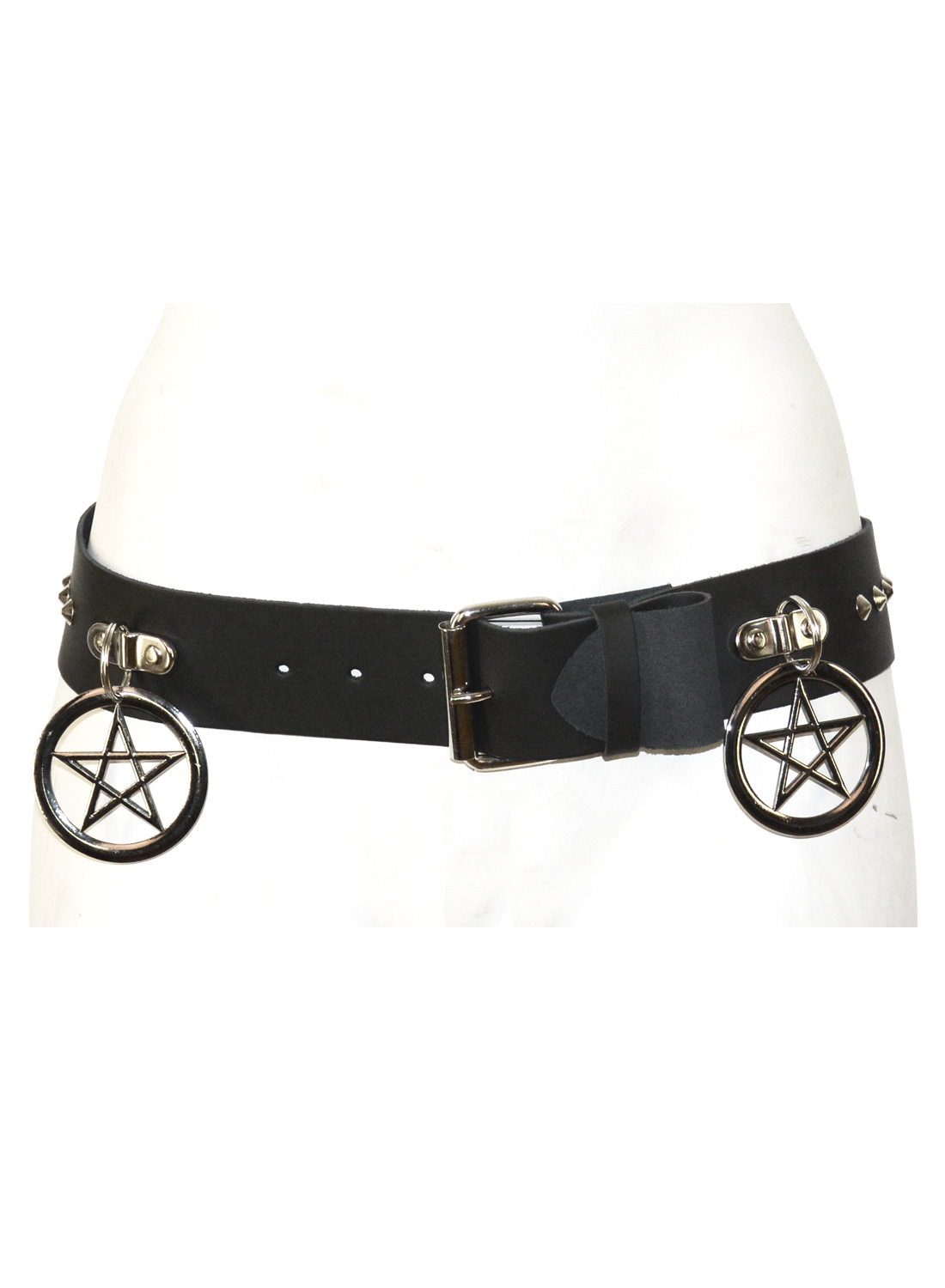 Sid Belt pentagrams+Con studs