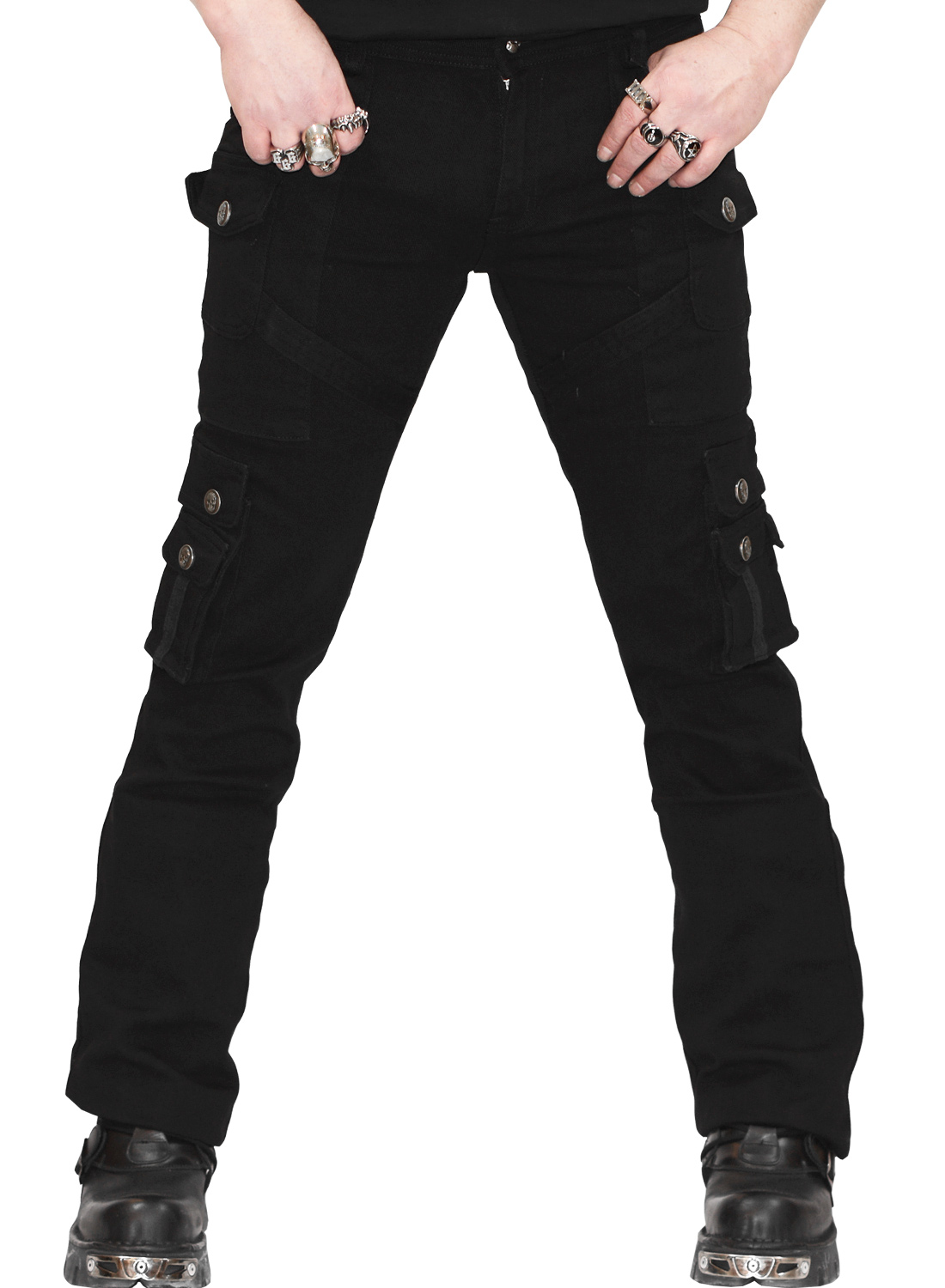 Commando Black Pantes