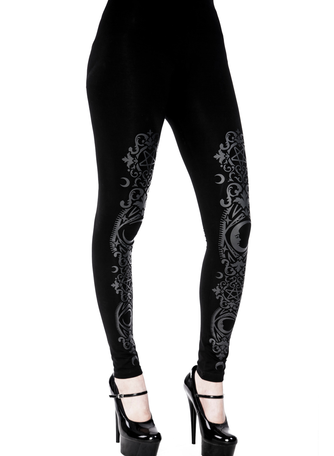 Gothic Baroque Leggings - Bild 3
