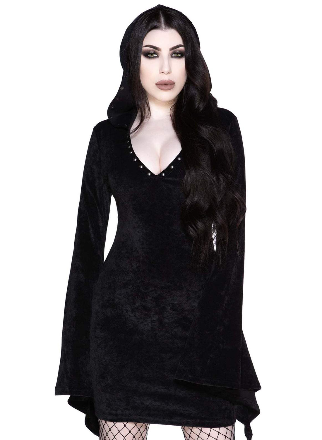 Forbidden Hooded Dress