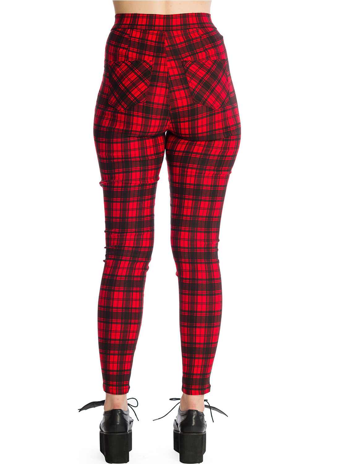 Damien Red Skinny Trousers - Bild 3