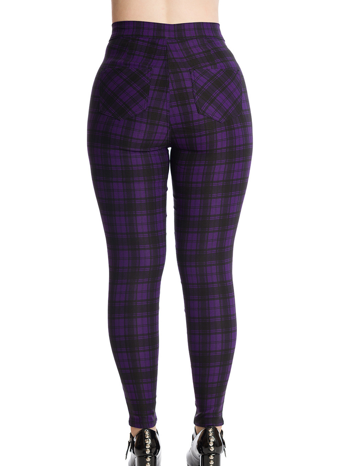 Damien Purple Skinny Trousers - Bild 2