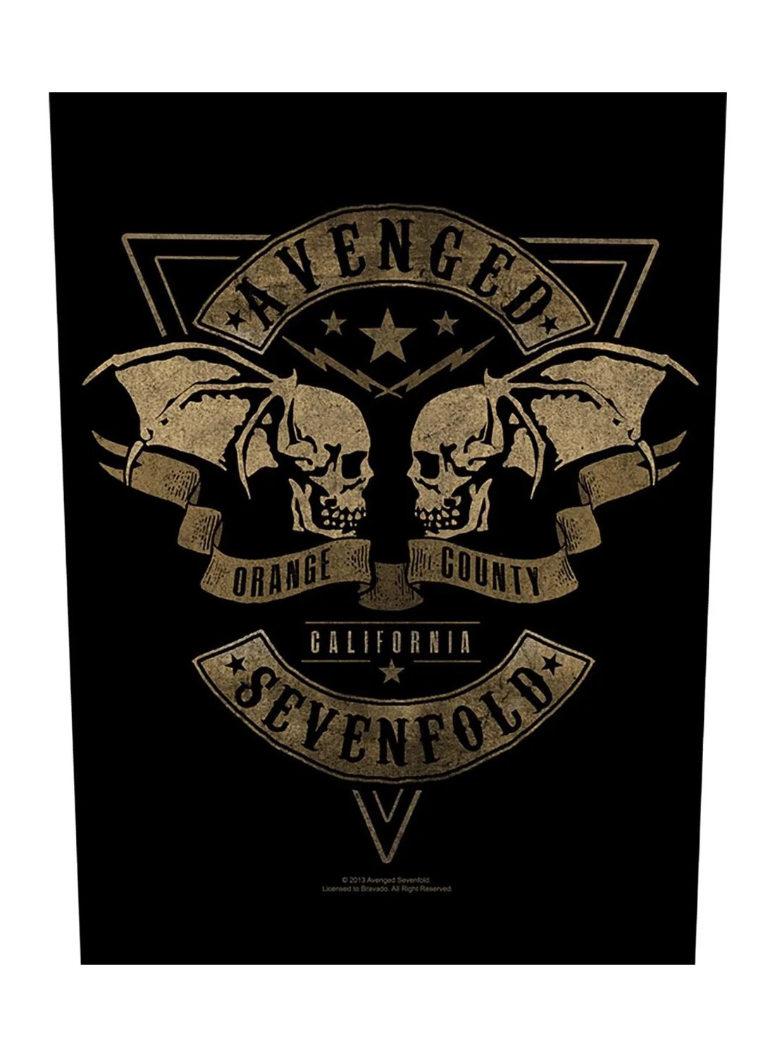Avenged Sevenfold Orange County Back Patch