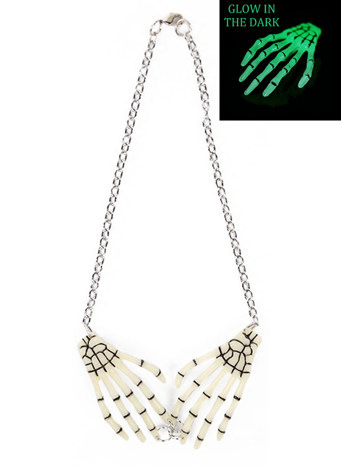 Skeleton Hands Glow In The Dark