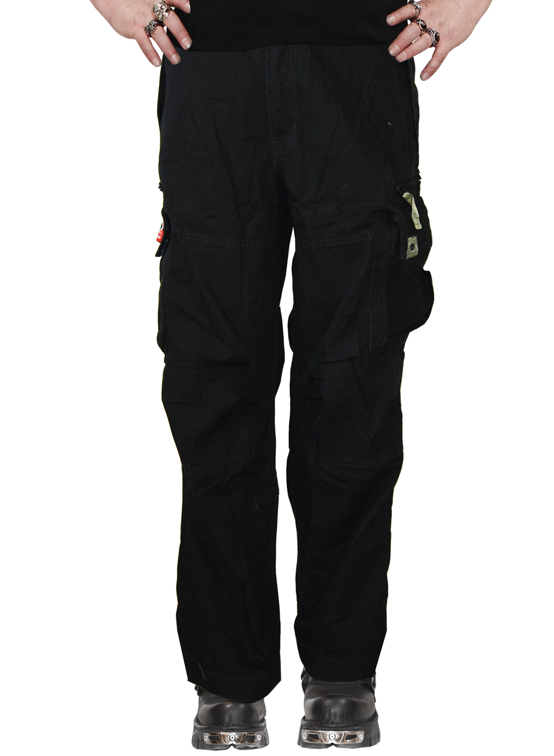Black Cargo Pants