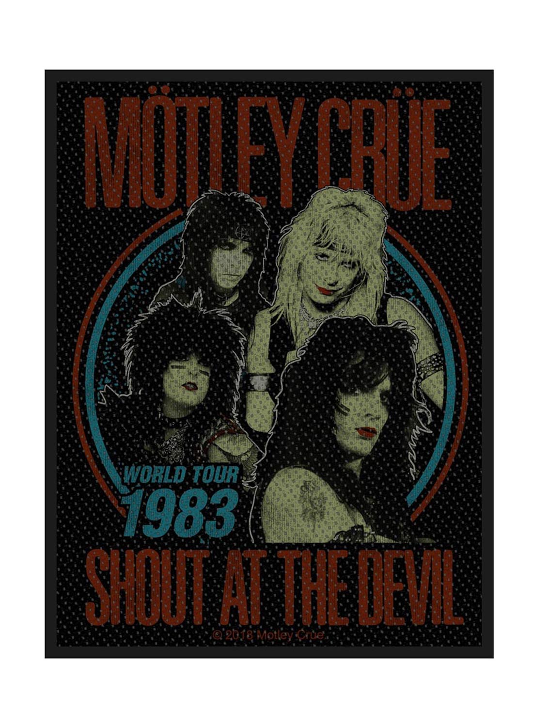 Mötley Crue Shout at the Devil Patch