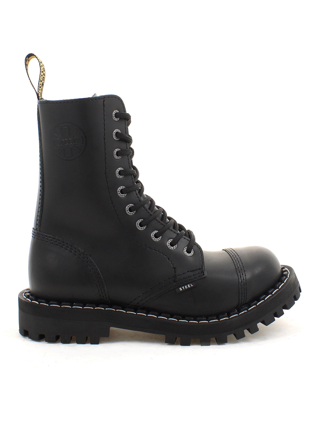 Steel 10 holes steel toe boots