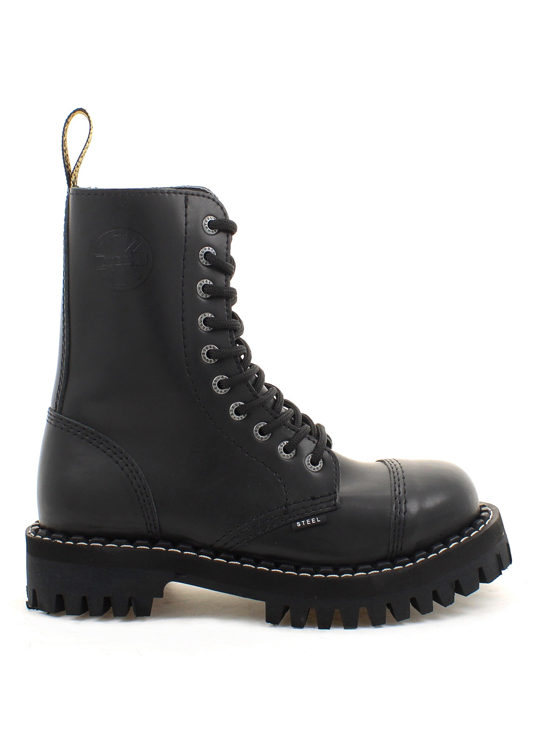 Steel 10 Holes High Steel Toe Boots - Bild 2