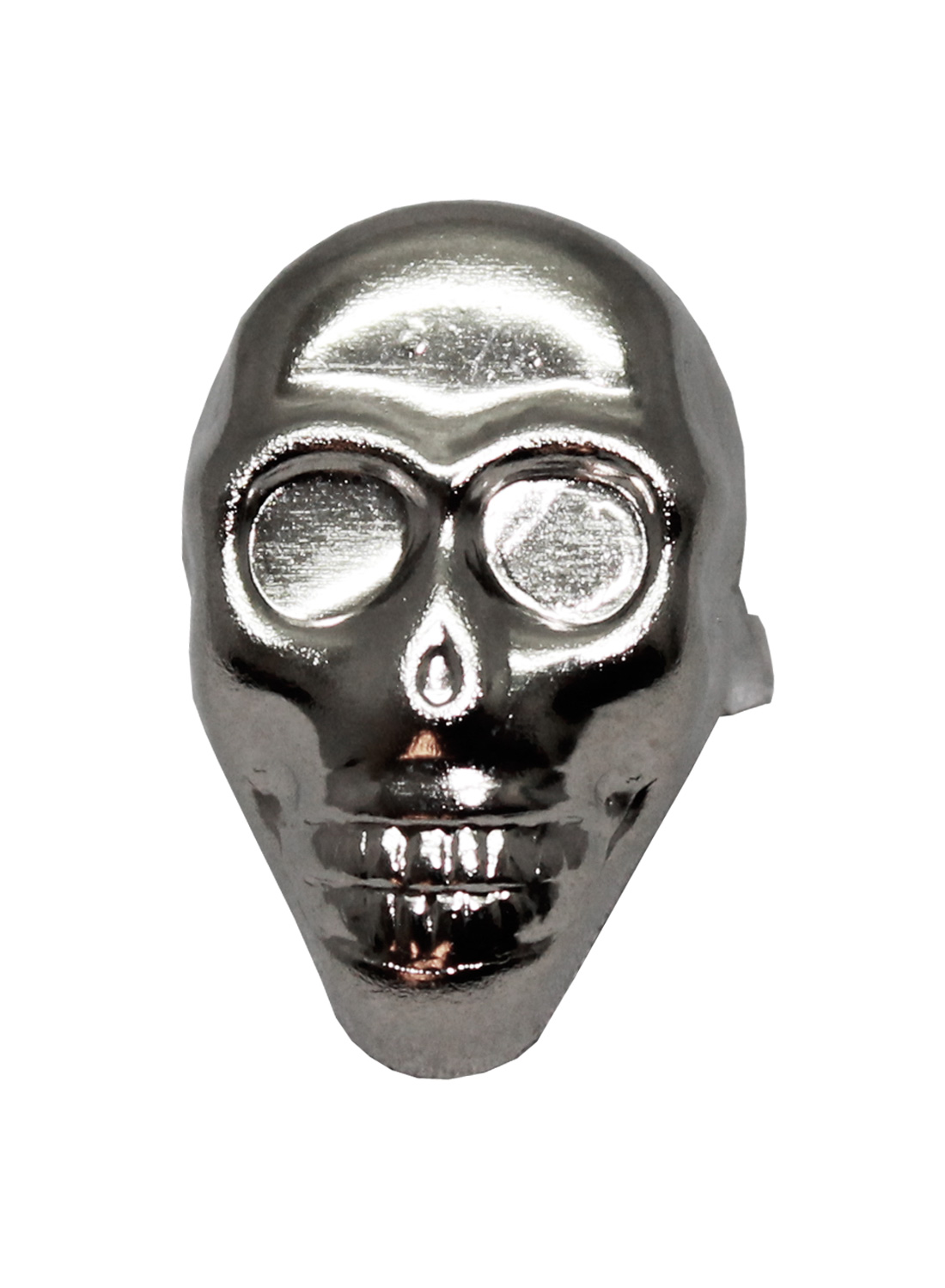 Silver Skull Studs