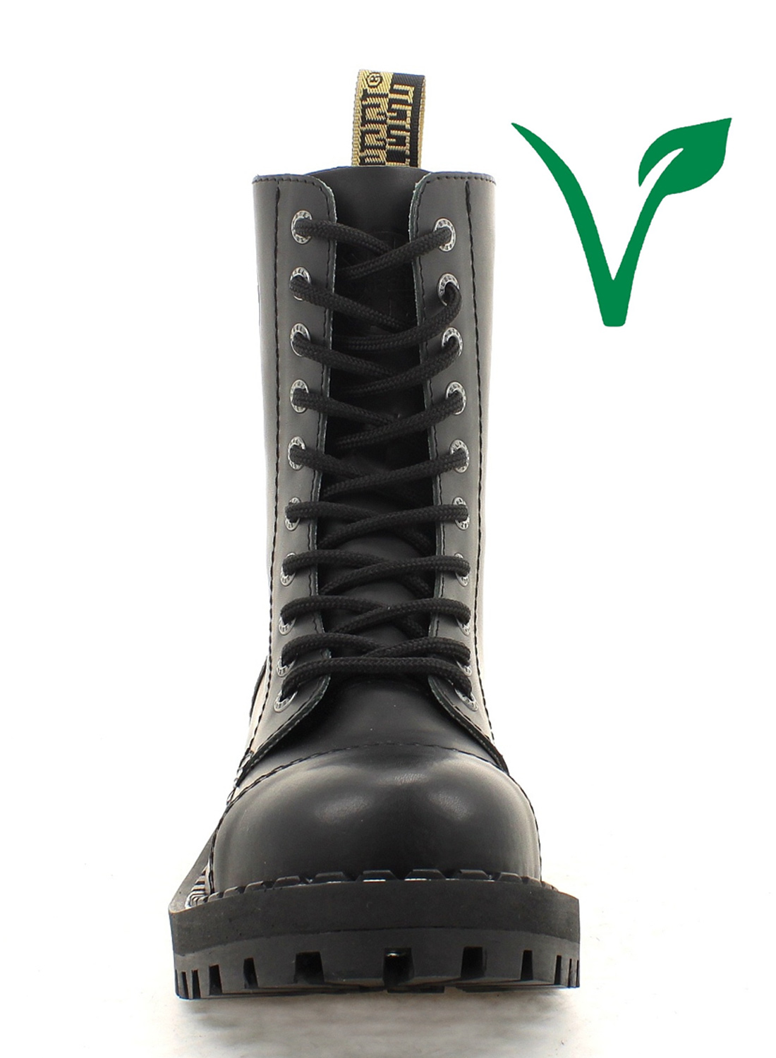 Steel 10 Holes Vegan Steel Toe Boots - Bild 4