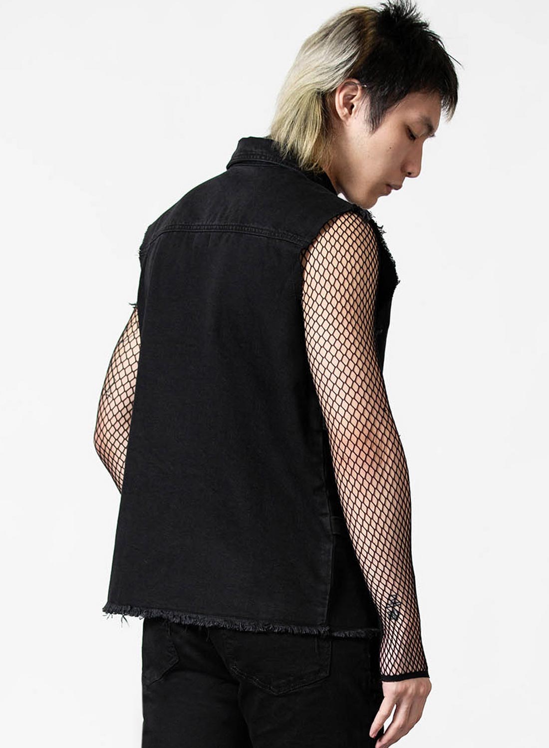 Ervin Button Up Vest - Bild 4